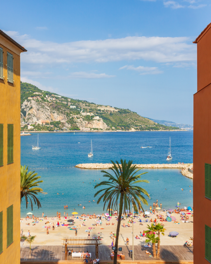 menton beach
